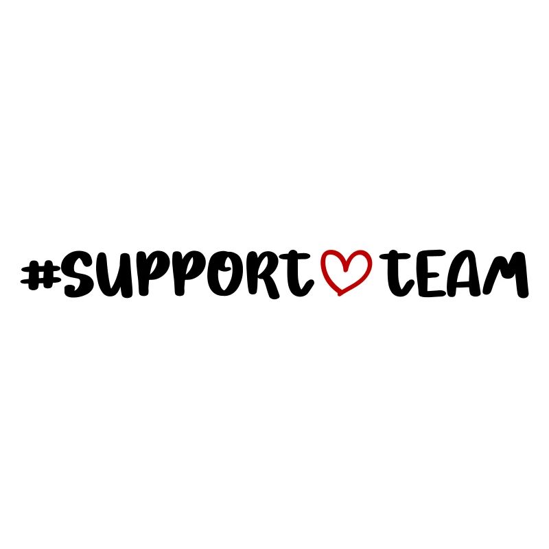 Support team heart