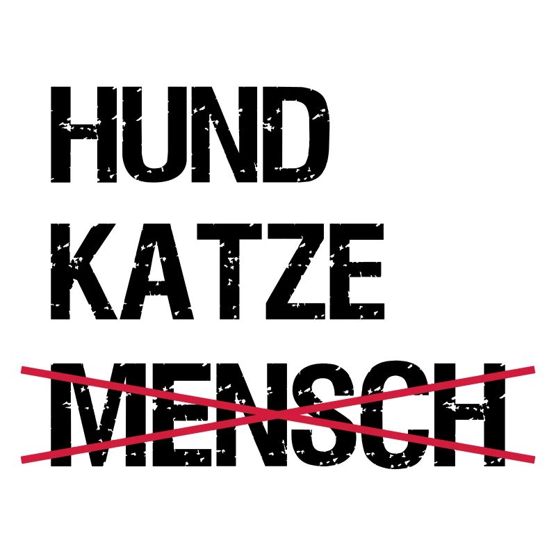 Hund Katze Mensch