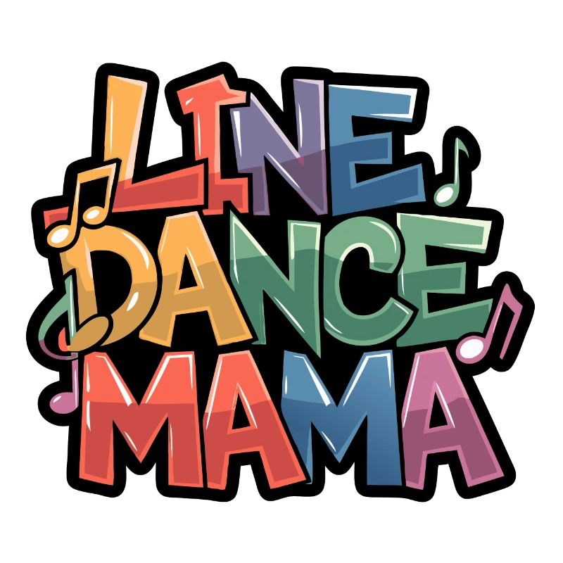 Line Dancing Mom Mama tanzt Line Dance