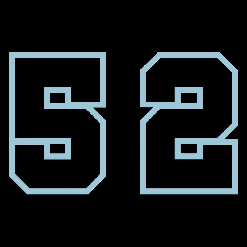 52 Zahl Symbol