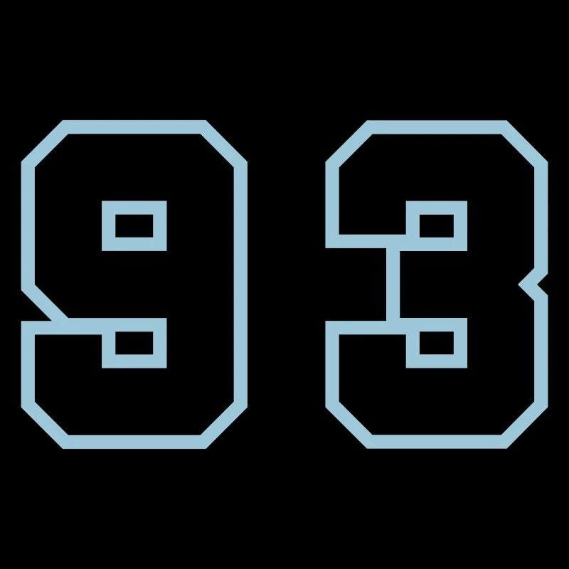 93 Symbole numérique