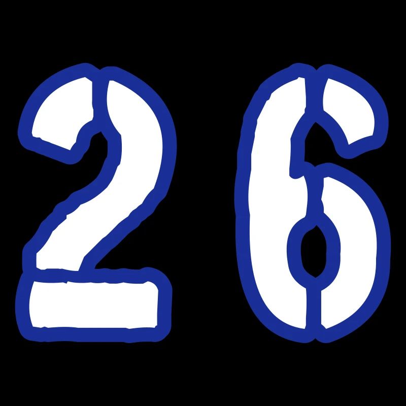 26 Zahl Symbol