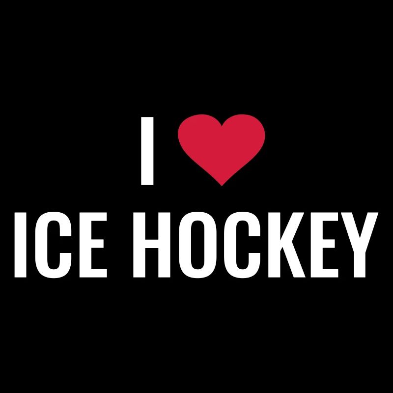 Hockey Gift Idea - I love Hockey
