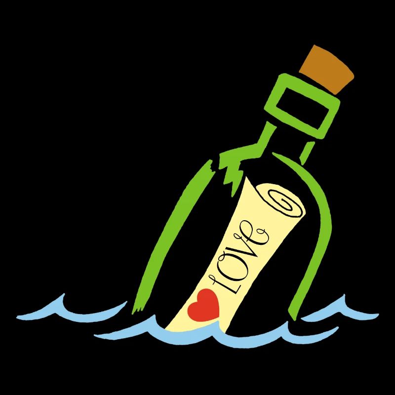 Une bouteille à la mer