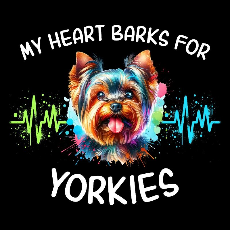 Ligne du cœur du Yorkshire Terrier