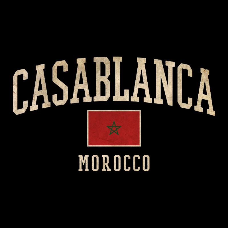 Casablanca Morocco Emblem