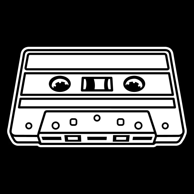 Kassette Perspektive – Retro Mixtape Design
