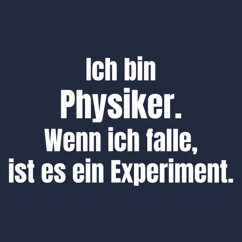 Physiker Humor Fall-Experiment