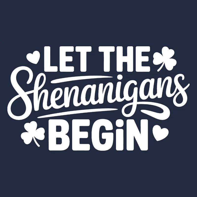 Shenanigans Begin: Playful Phrase Tee