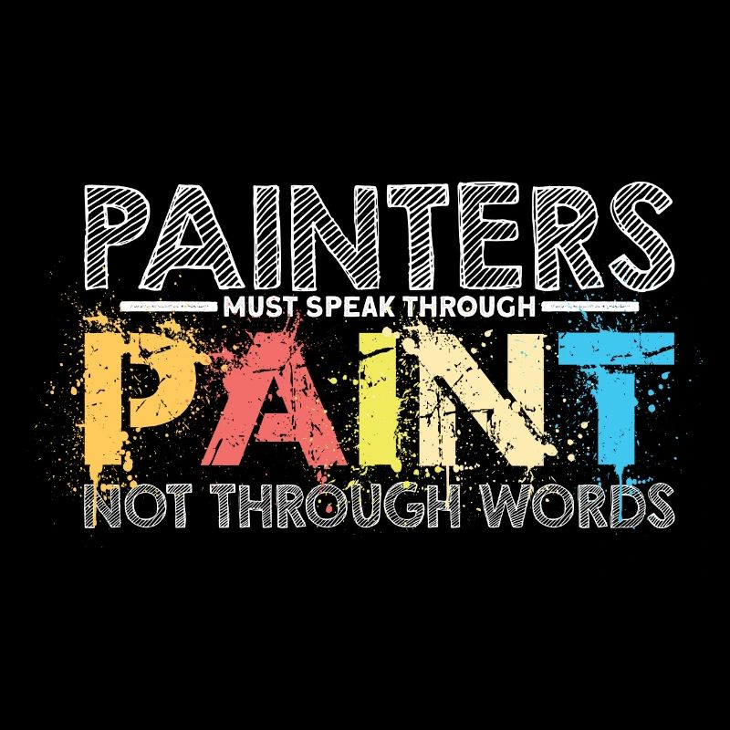 Peintre - peintre Tshirt - peintre cadeau