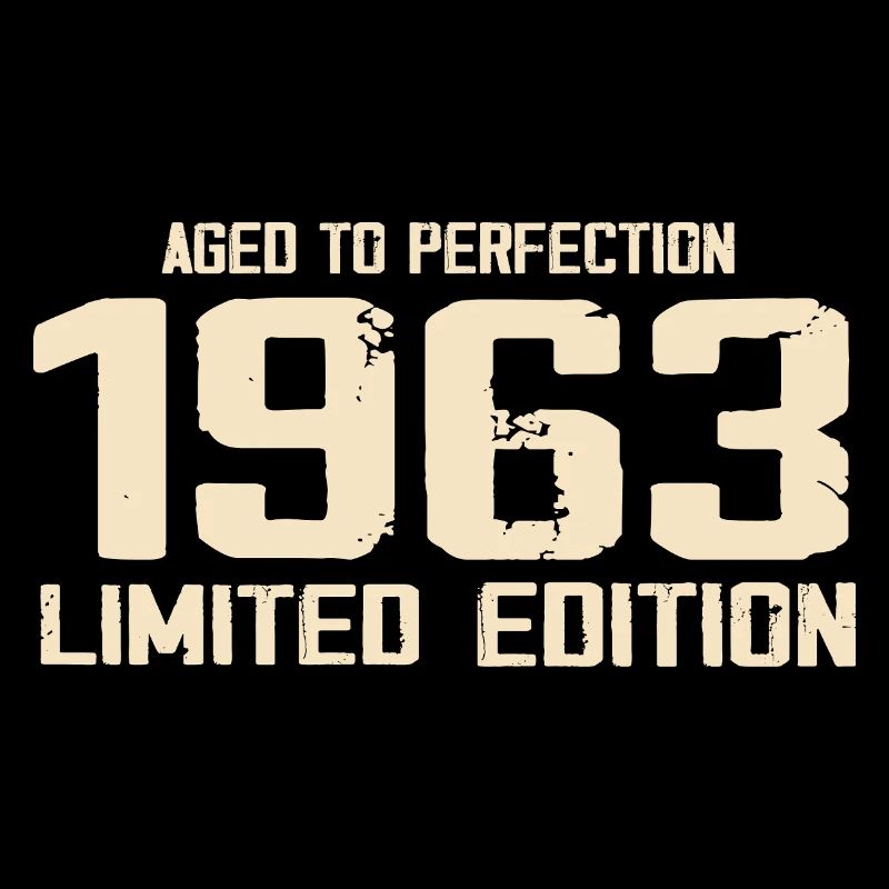 1963 Edition limitée 1963 Anniversaire 1963 Rétro