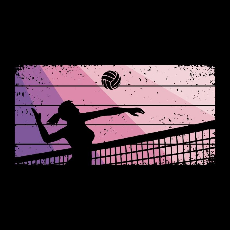 Joueuse de volley-ball de beach-volley féminin