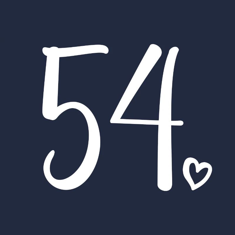 Mignon numéro 54, 54 ans, cadeau de 54e anniversaire