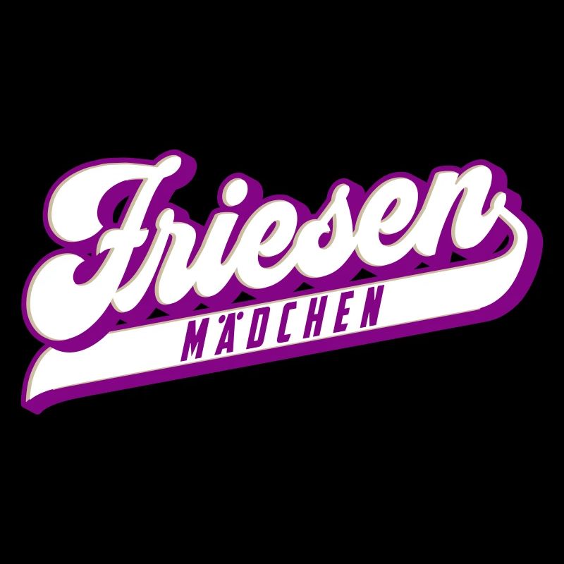 Friesen Mädchen | Farben änderbar