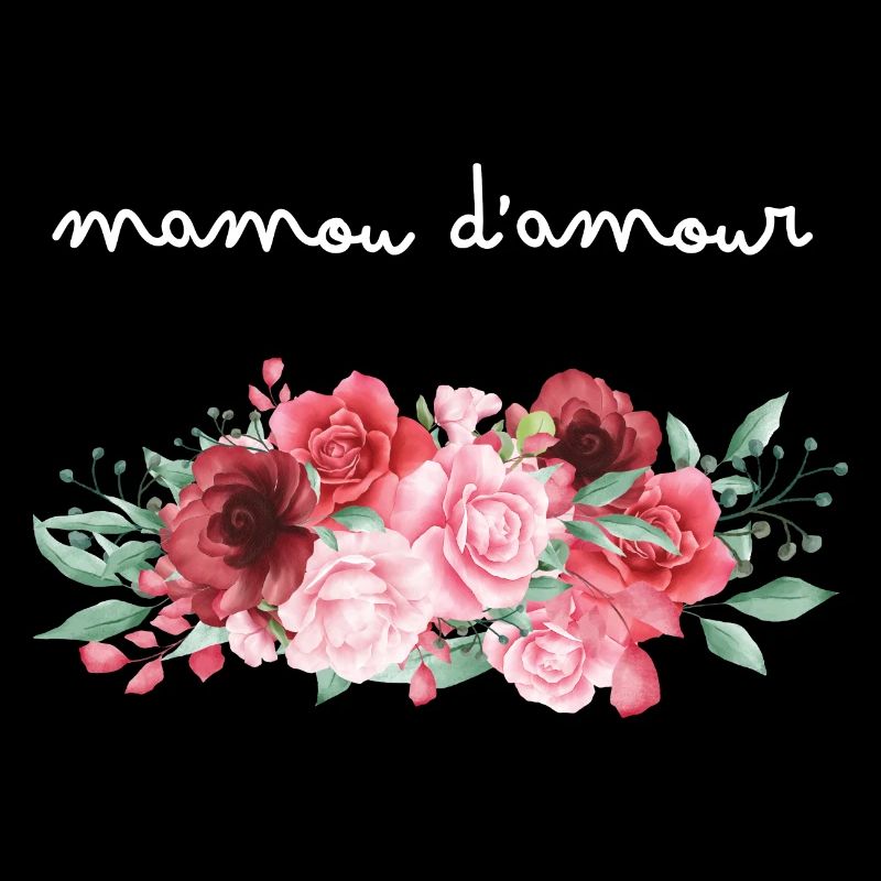 Mamou d’amour fleurs- idée cadeau mamie