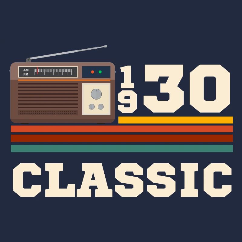 Anniversaire 1930 retro classic