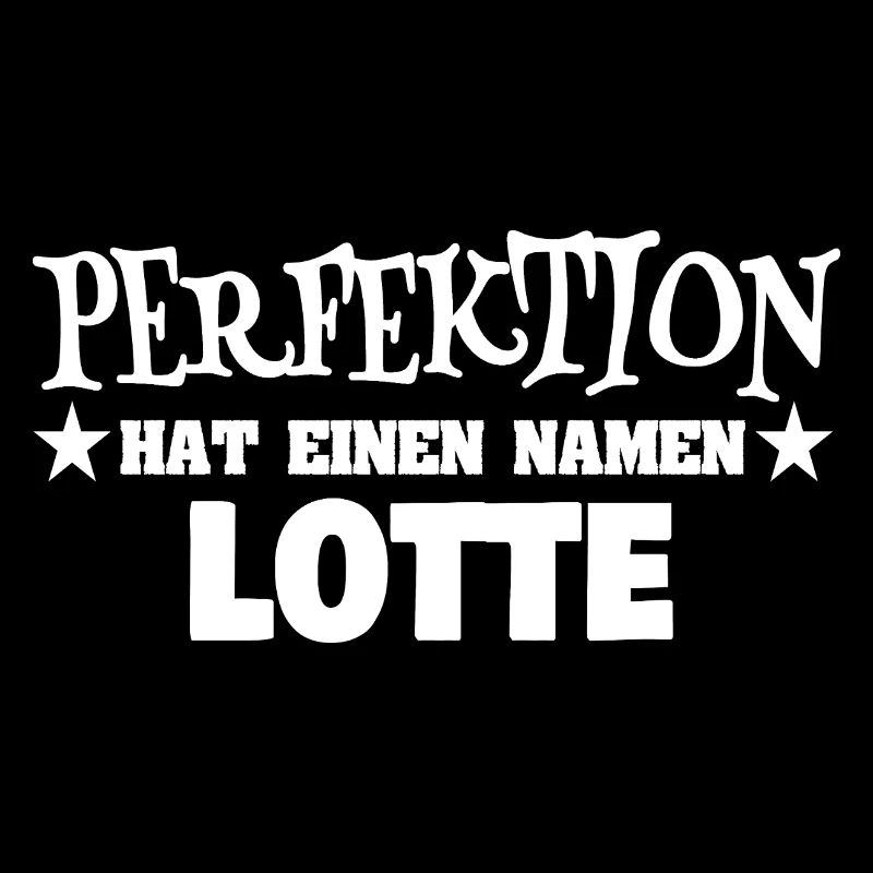 Lettrage Perfection Lotte