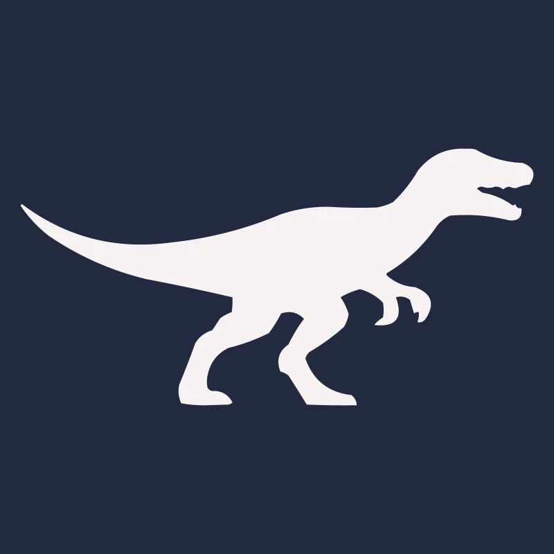 Raptor  T Rex Silhouette