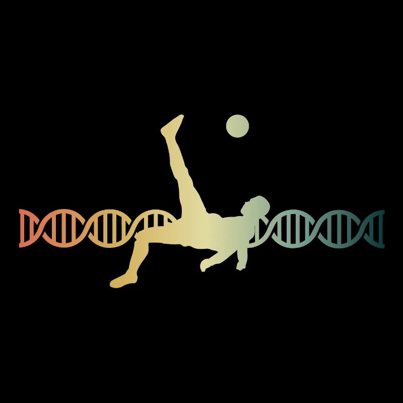 Fussball Fallrückzieher DNA DNS