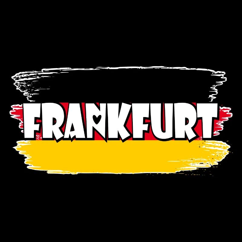 Drapeau de Francfort, Allemagne