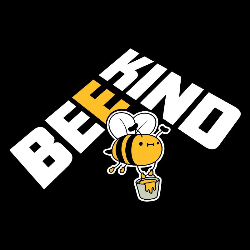 Être gentil mignon miel gentillesse abeille amour source d’inspiration