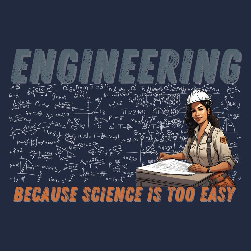 Engineering Because Scince is too easy Woman