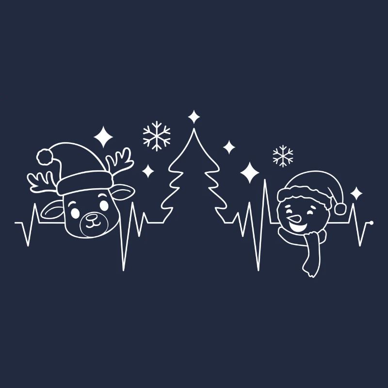 Réveillon de Noël Jolly Reindeer