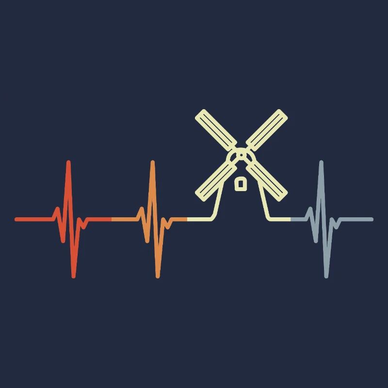 Cardiogramme du moulin à vent