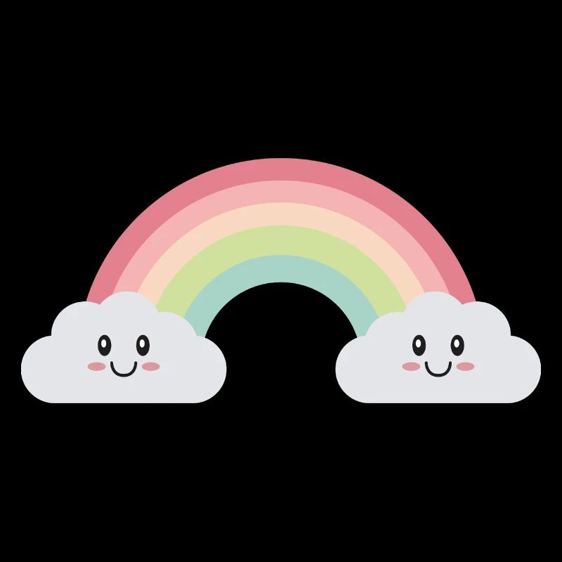 Nuages arc-en-ciel