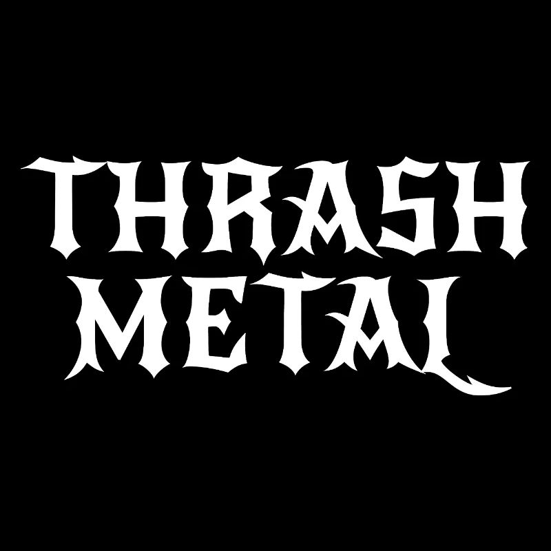Emblème du logo Thrash Metal