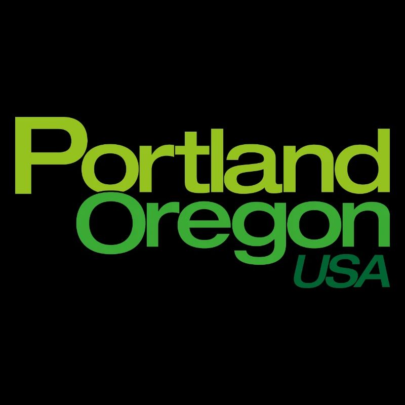 Portland Gradient Stadtlogo