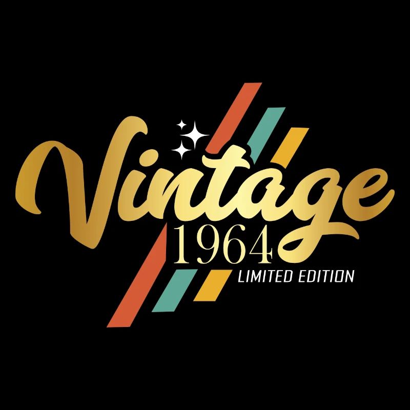 Vintage 1964 Retro Geburtstag