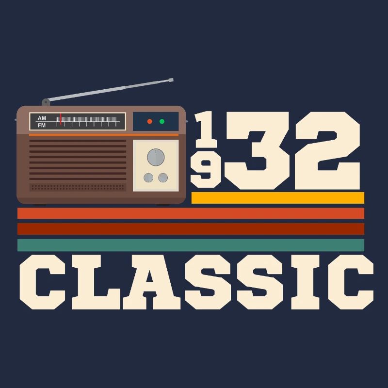 Anniversary 1932 retro classic