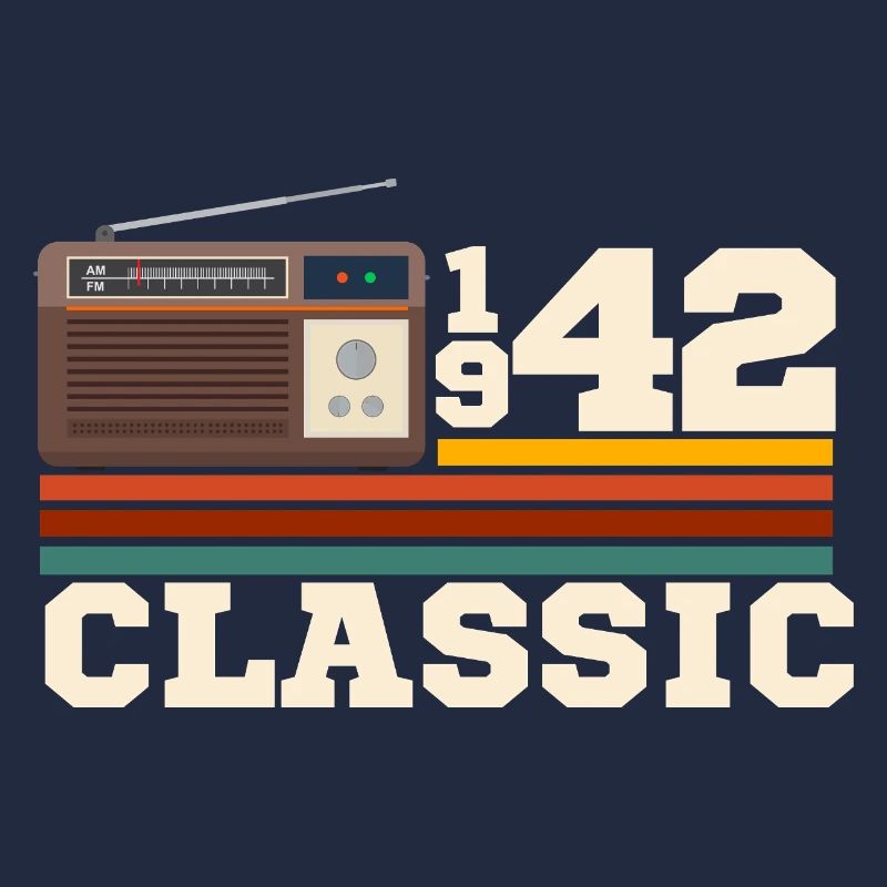 Anniversary 1942 retro classic