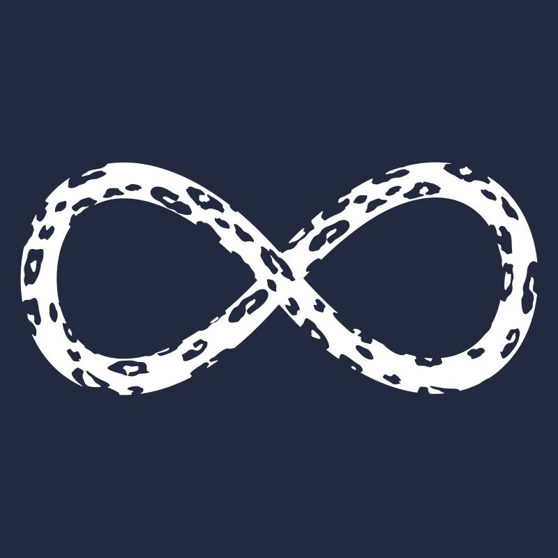 Leopard Infinity Dünnes Negativ