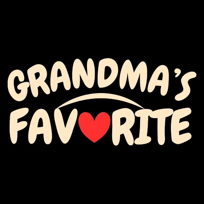 Omas Lieblings-Retro-Typografie, Heart Fun