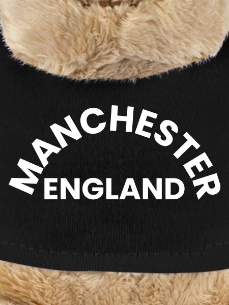 Manchester England Circle Text