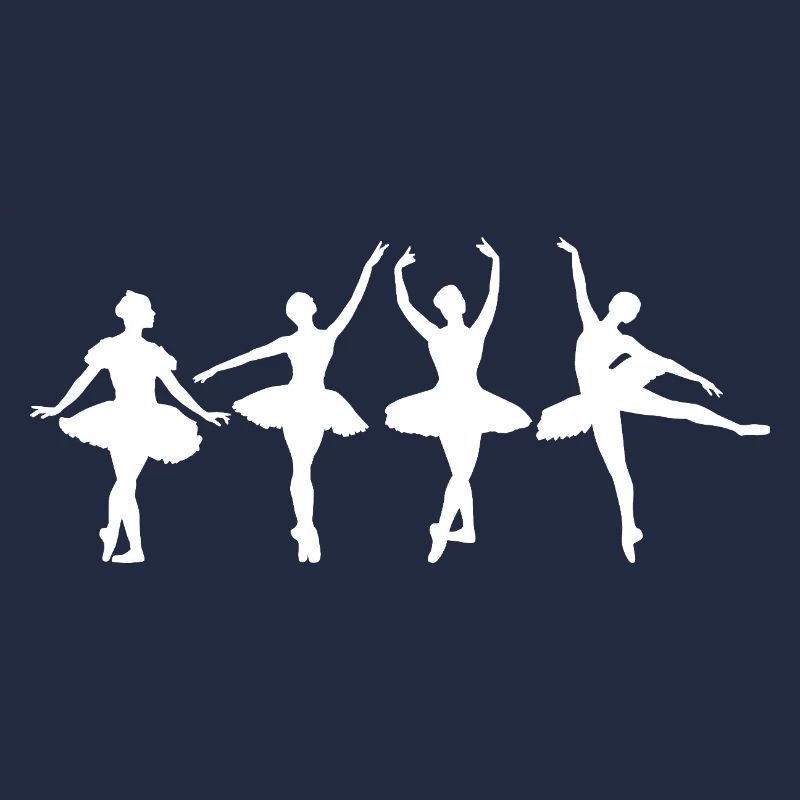 Fille de ballet drôle qui danse