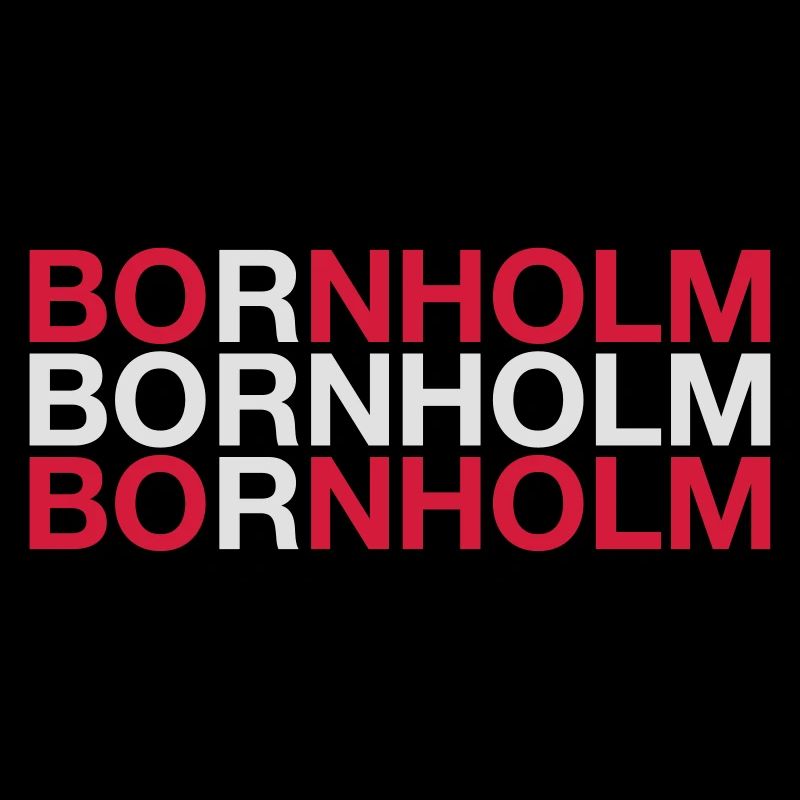 BORNHOLM Danemark Danemark Drapeau danois