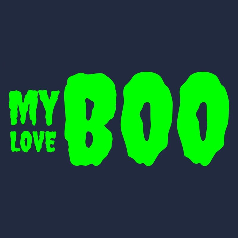 Conception de texte d’anniversaire vert audacieux 'My Love'