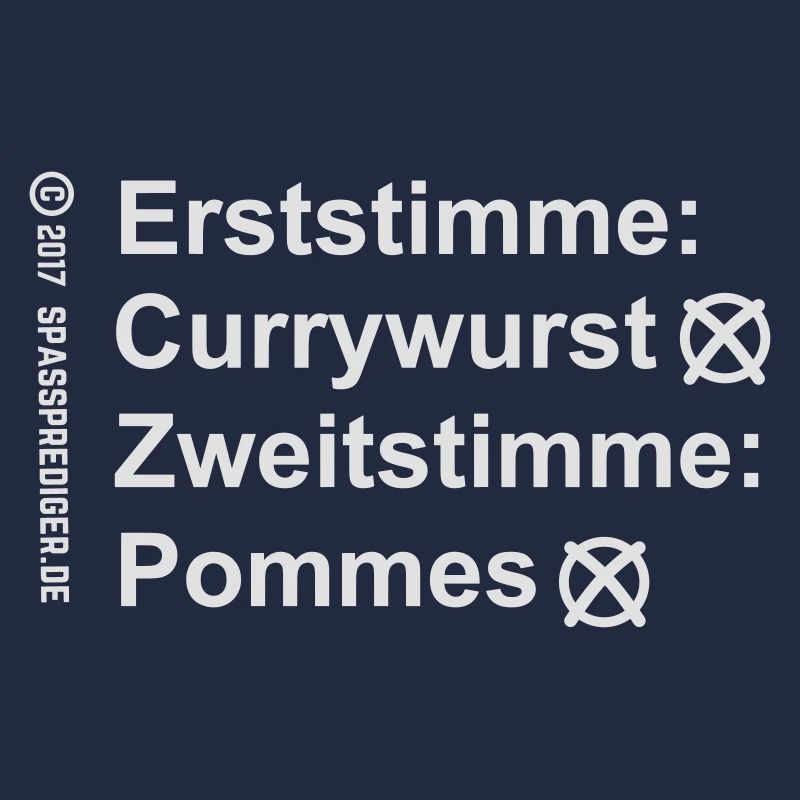 Erststimme Currywurst