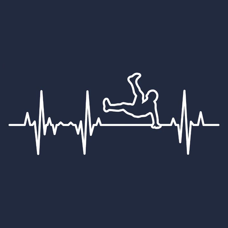 Breakdance heart line