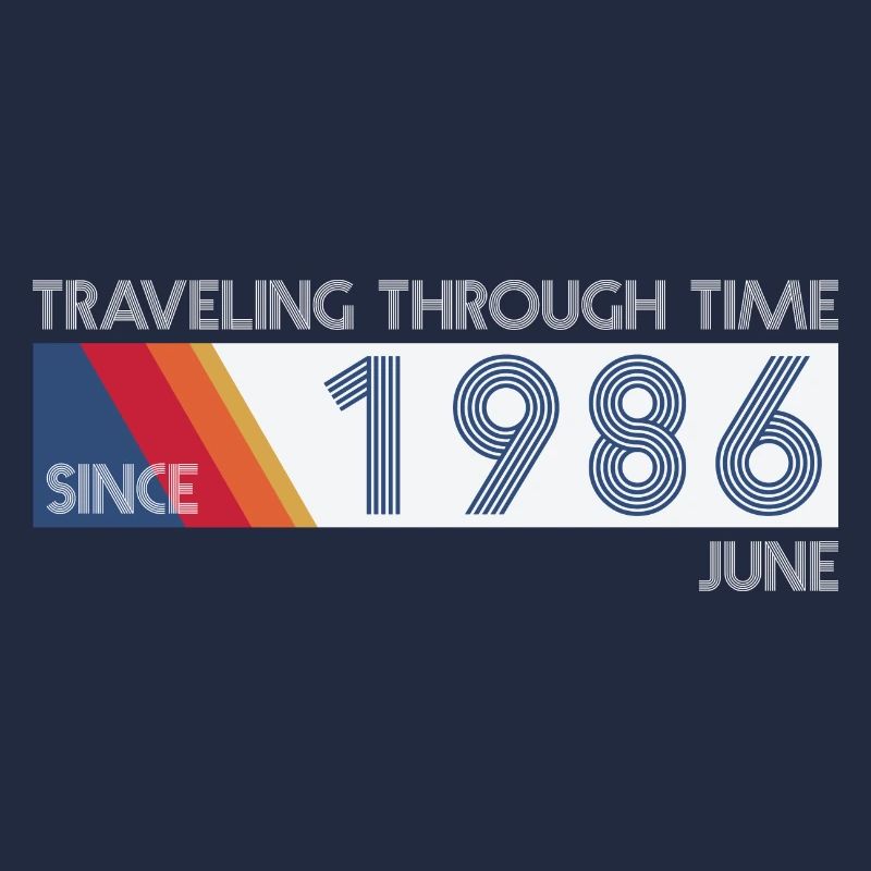 Funny Zeitreise Geburtstags Design Juni 1986