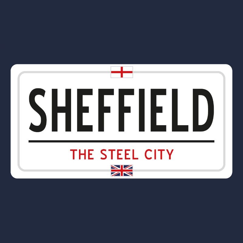 Ortsschild Sheffield