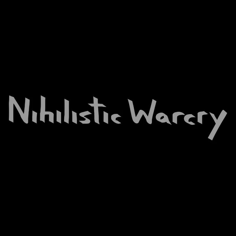 Nihilistisches Warcry-Logo - Licht