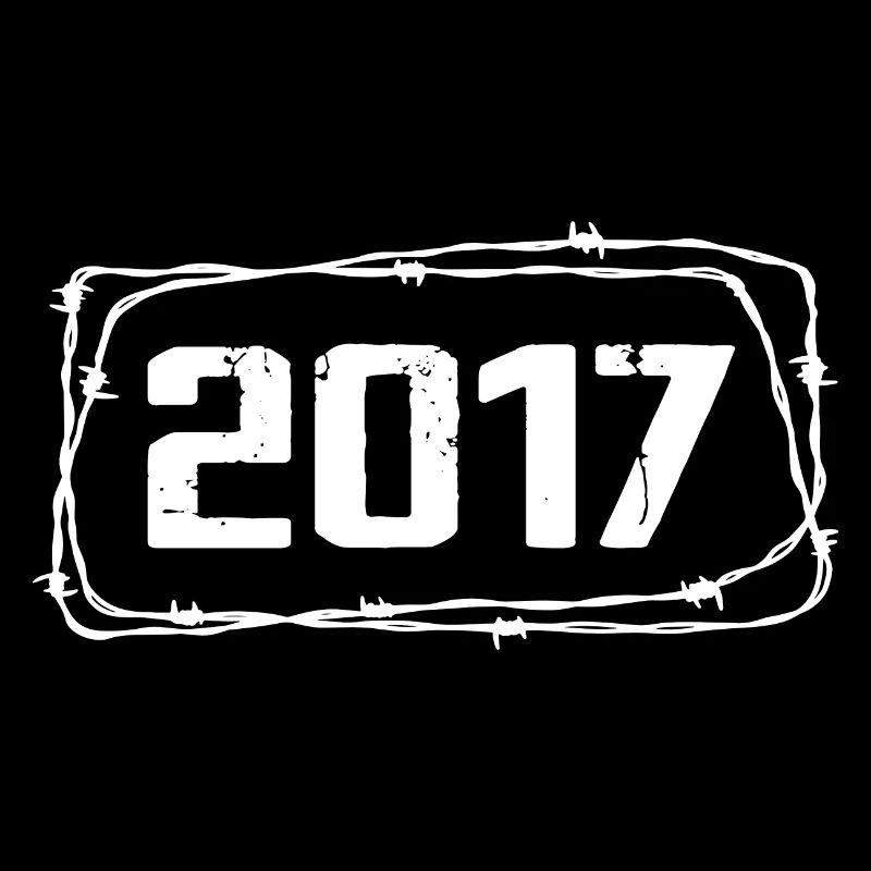 Vintage Fabriqué En 2017 - Anniversaire 7 ans