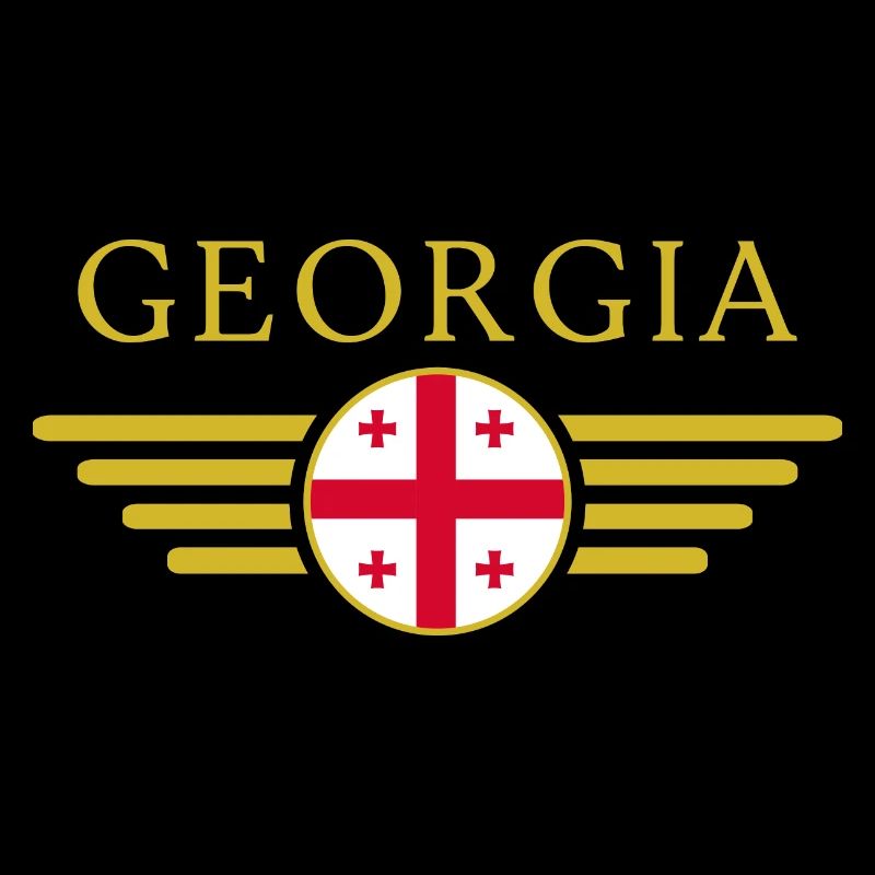 I Love Georgia Elegance Style Design T-Shirt