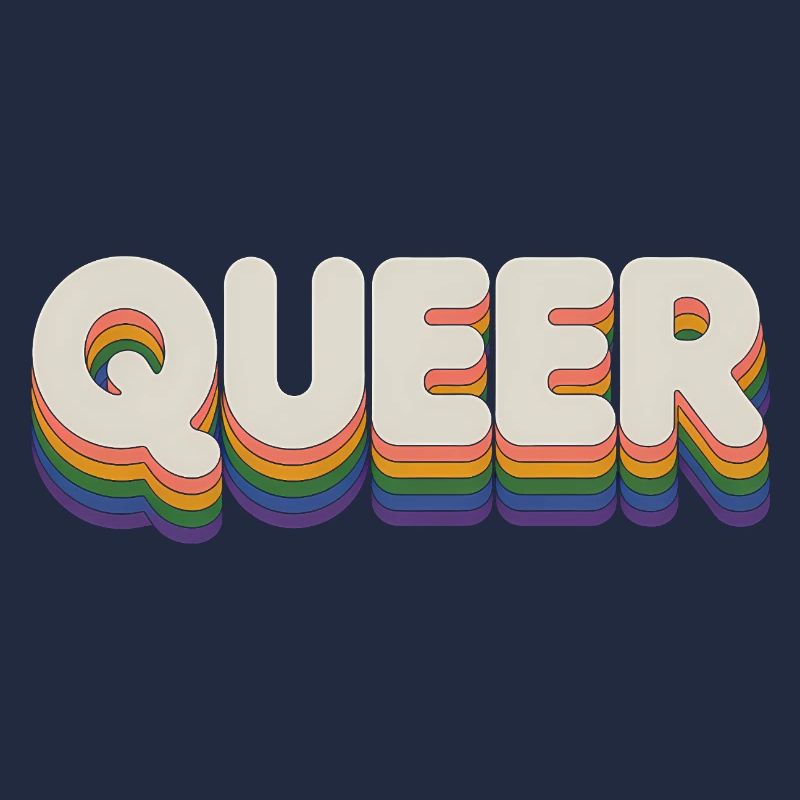 Queer - Cool Pride Logo