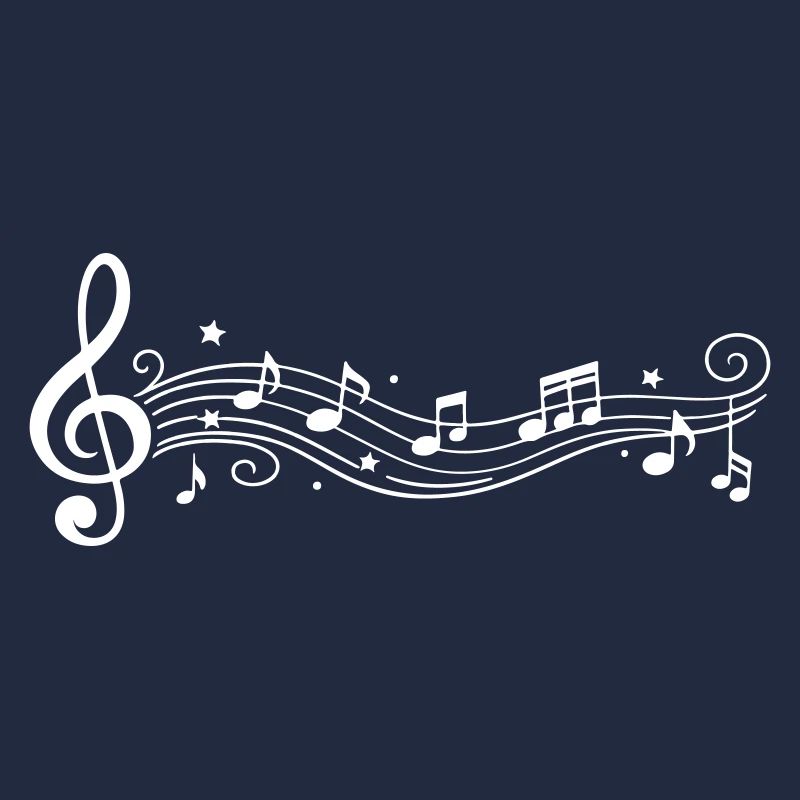 Musical Notes Melody Clefs