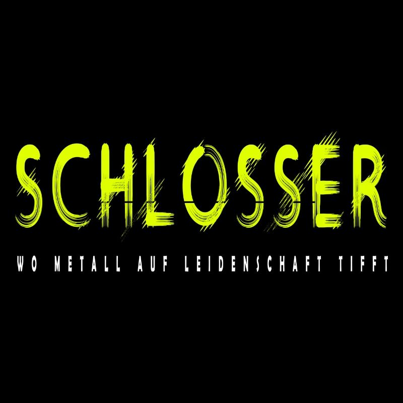 Schlosser Handwerker Design
